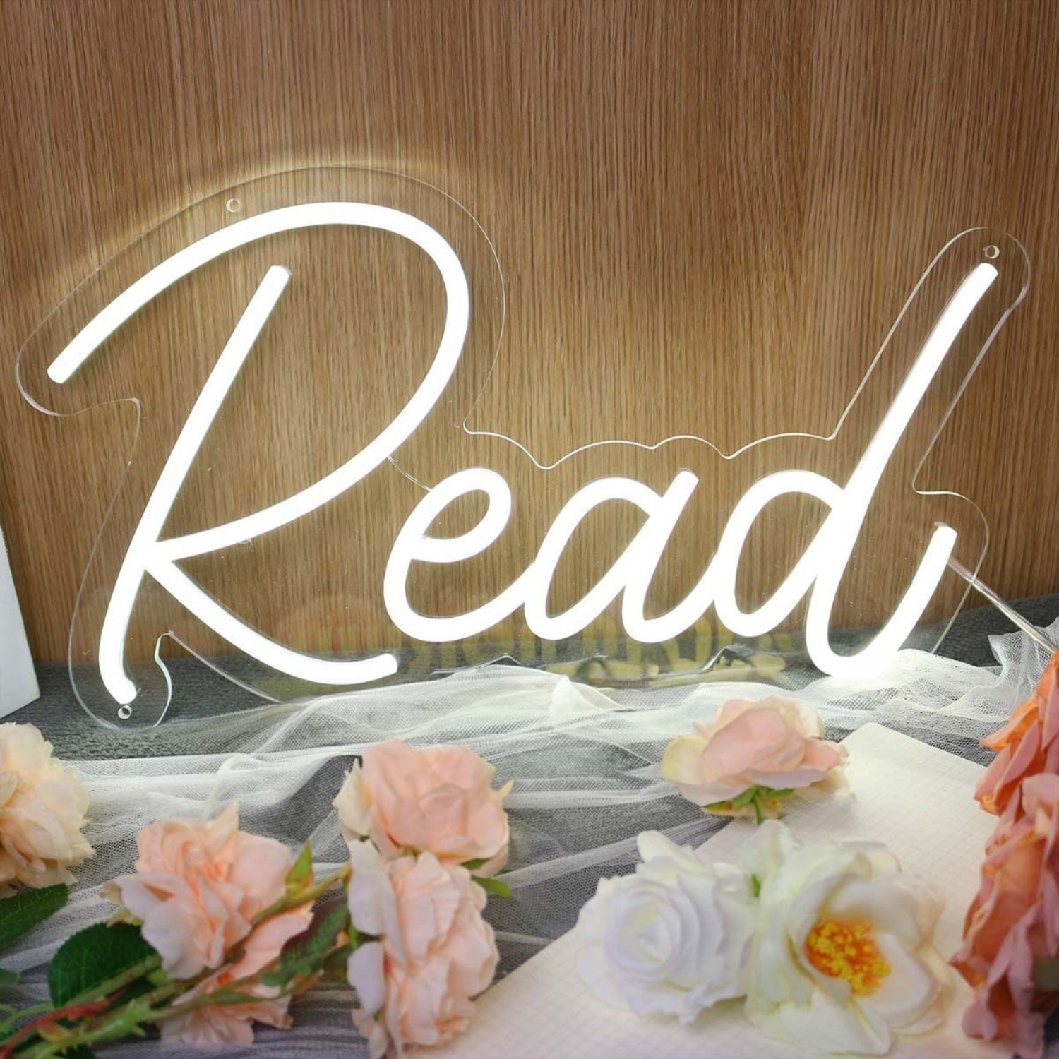 Read White Led Neon Sign - Shineneon