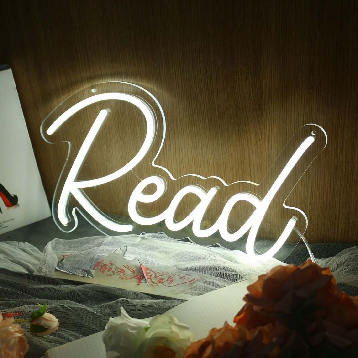 Read White Led Neon Sign - Shineneon