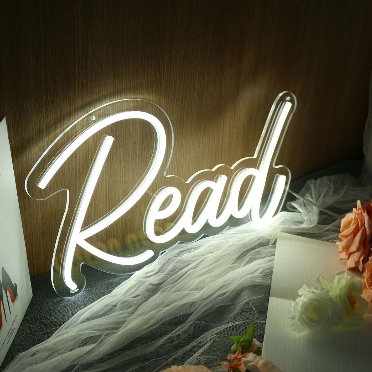 Read White Led Neon Sign - Shineneon
