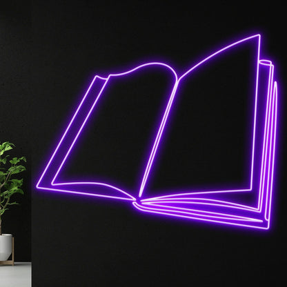 Reading Nook Library With Book Led Neon Sign | Shineneon