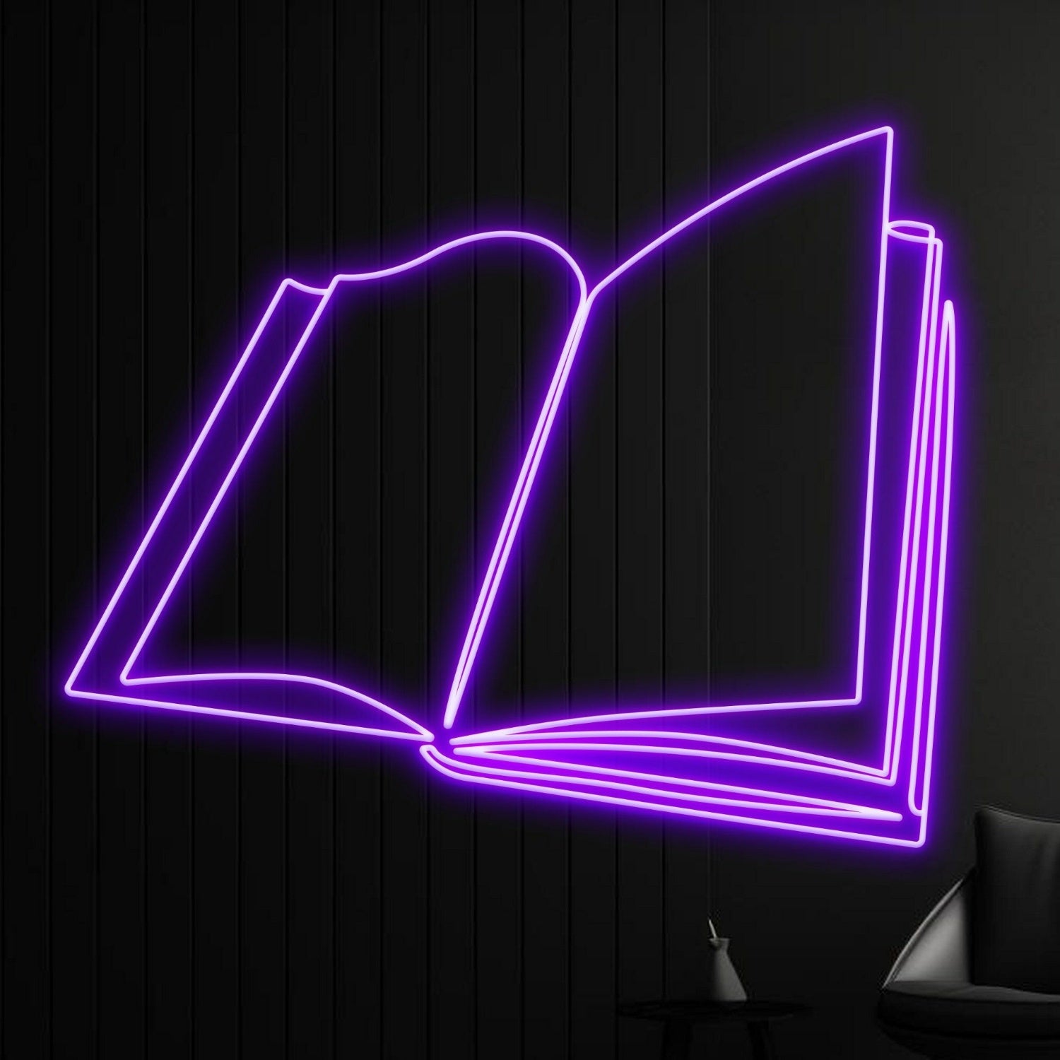 Reading Nook Library With Book Led Neon Sign | Shineneon