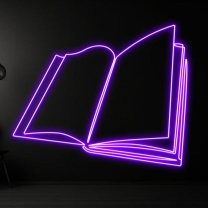 Reading Nook Library With Book Led Neon Sign | Shineneon