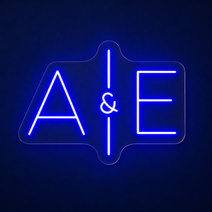 A & E LED Neon Sign - product hero