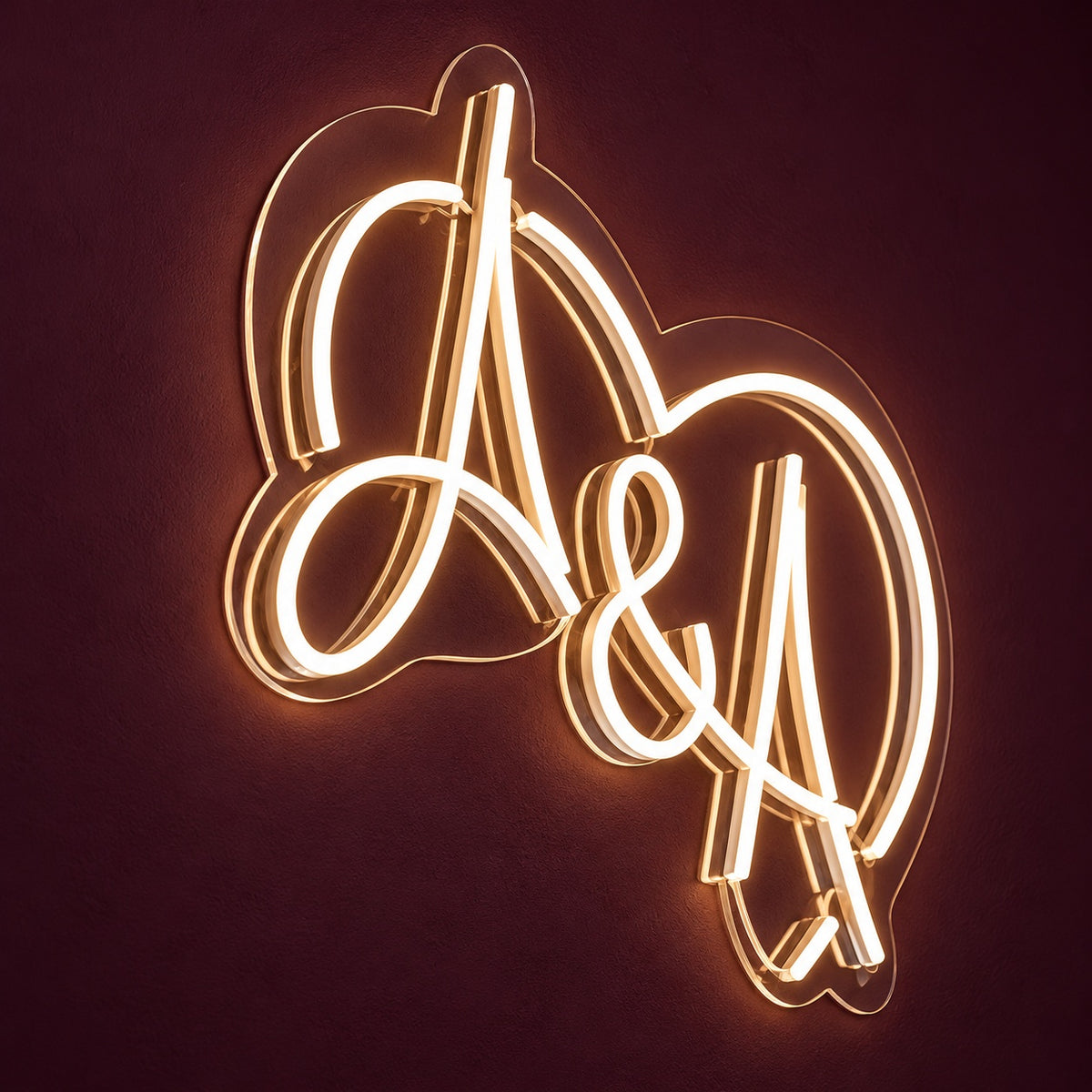 A And A LED Neon Sign - product hero