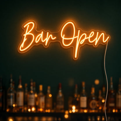 Bar Open LED Neon Sign - product hero