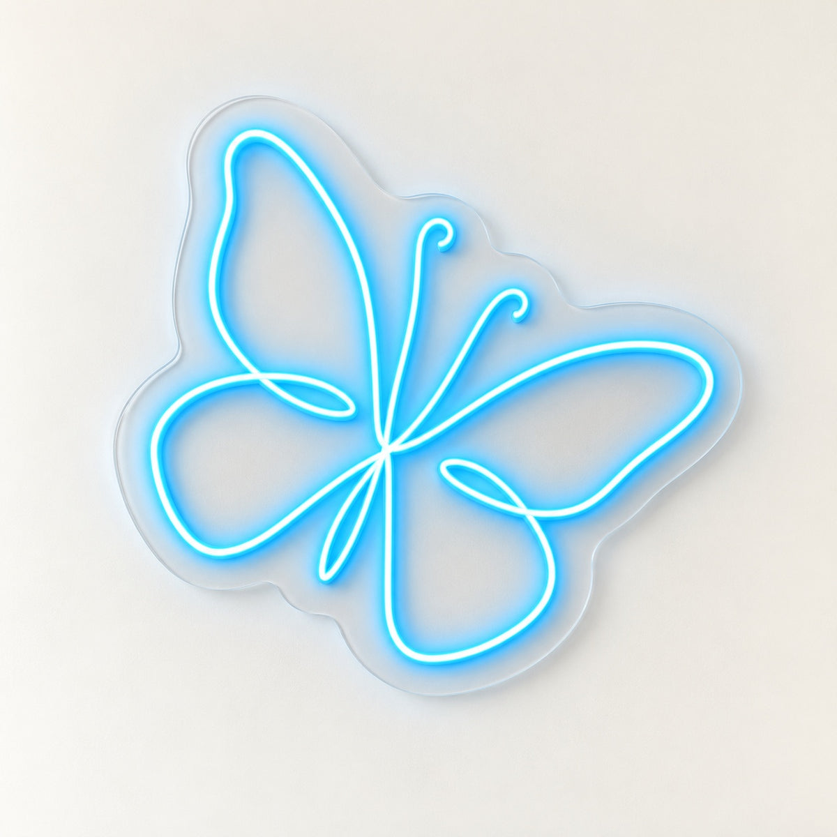 Butterfly LED Neon Sign - natural light view