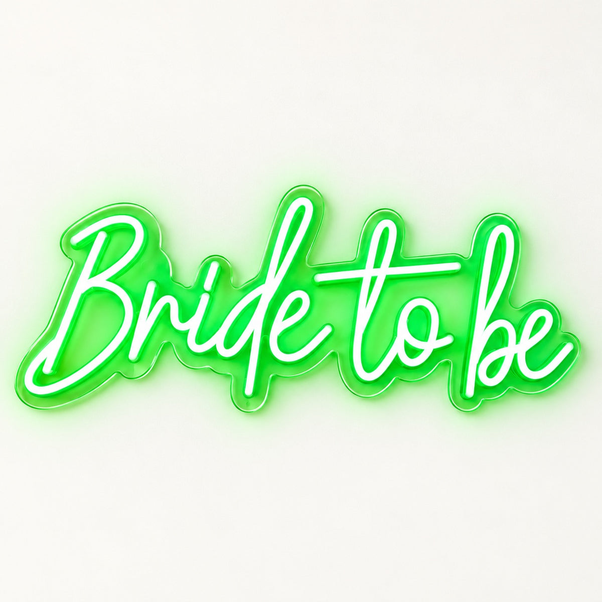 Bride To Be LED Neon Sign - natural light view