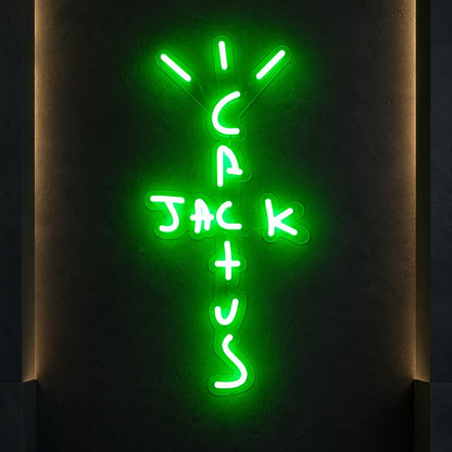 Cactus Jack LED Neon Sign - product hero
