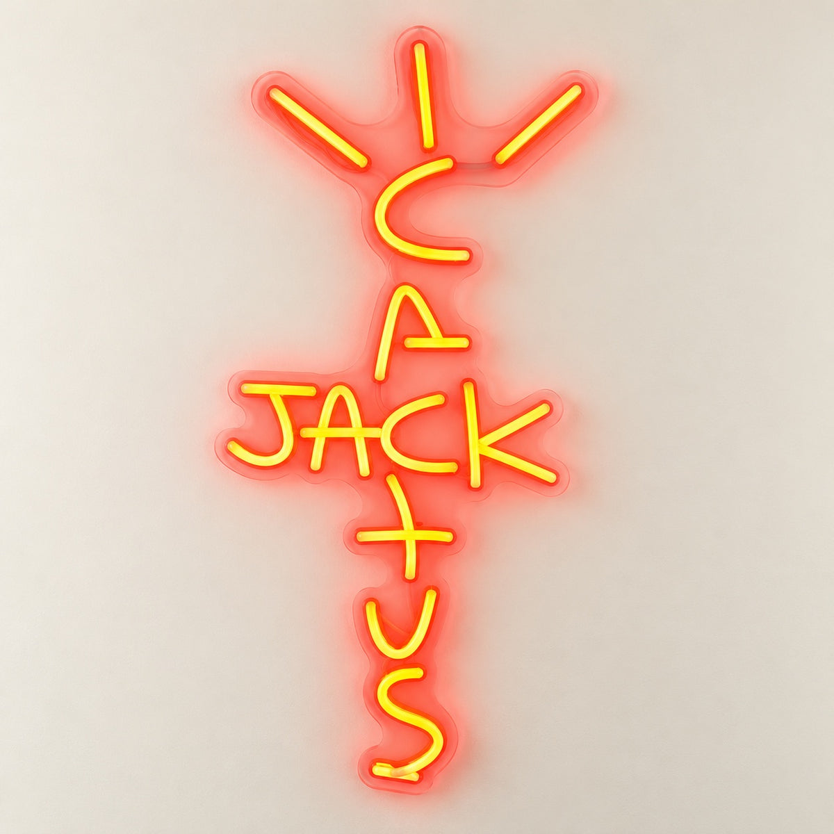 Cactus Jack LED Neon Sign - natural light view