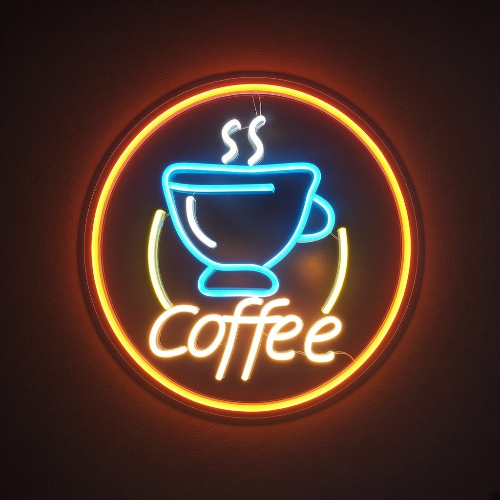 Coffee Home Coffee Bar Decor LED Neon Sign - product hero