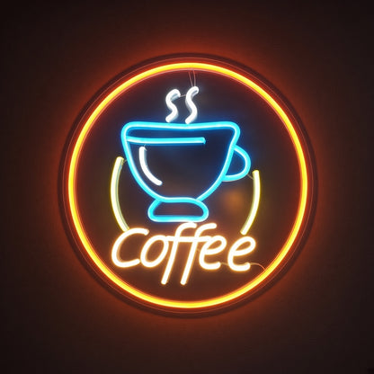 Coffee Home Coffee Bar Decor LED Neon Sign - product hero