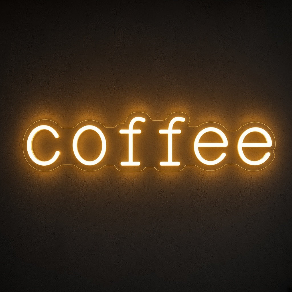 Coffee Home Office Decor LED Neon Sign - product hero