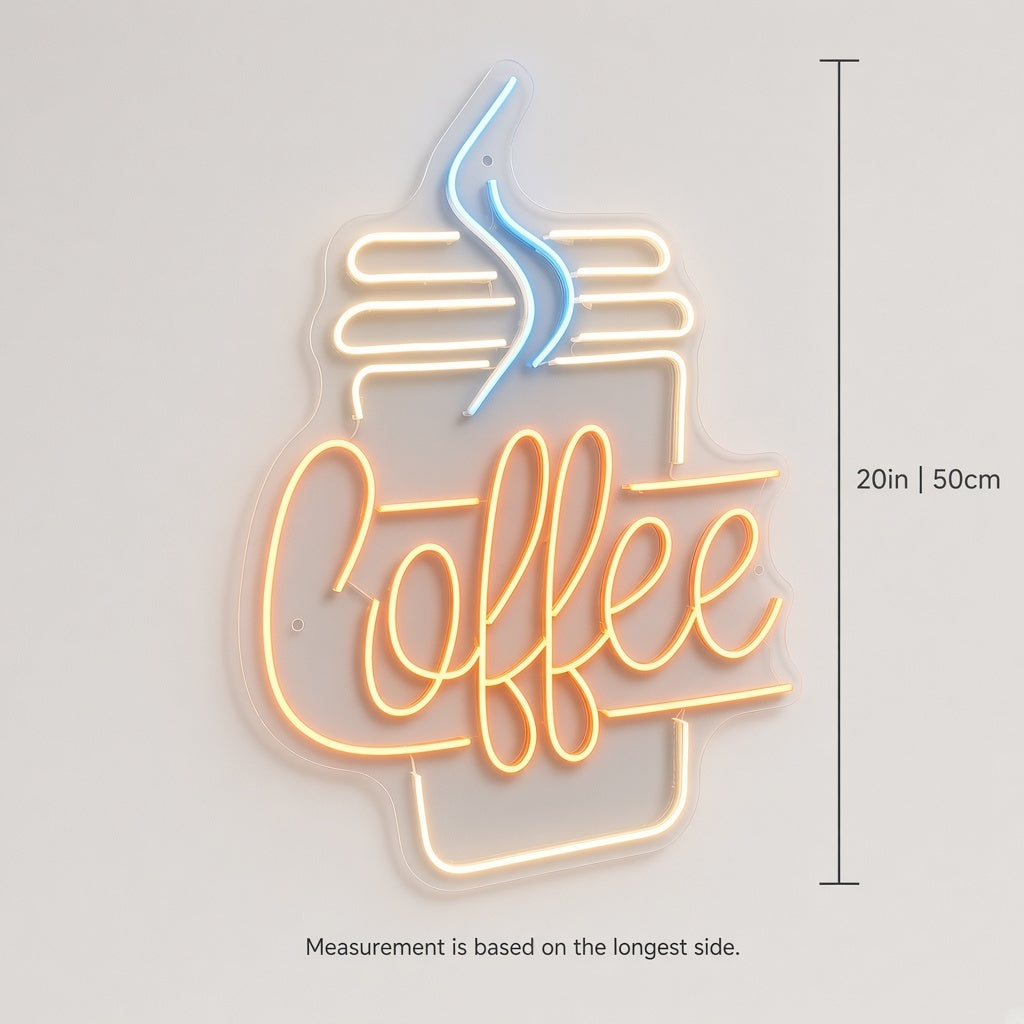 Coffee Wall Mount LED Neon Sign – Shineneon