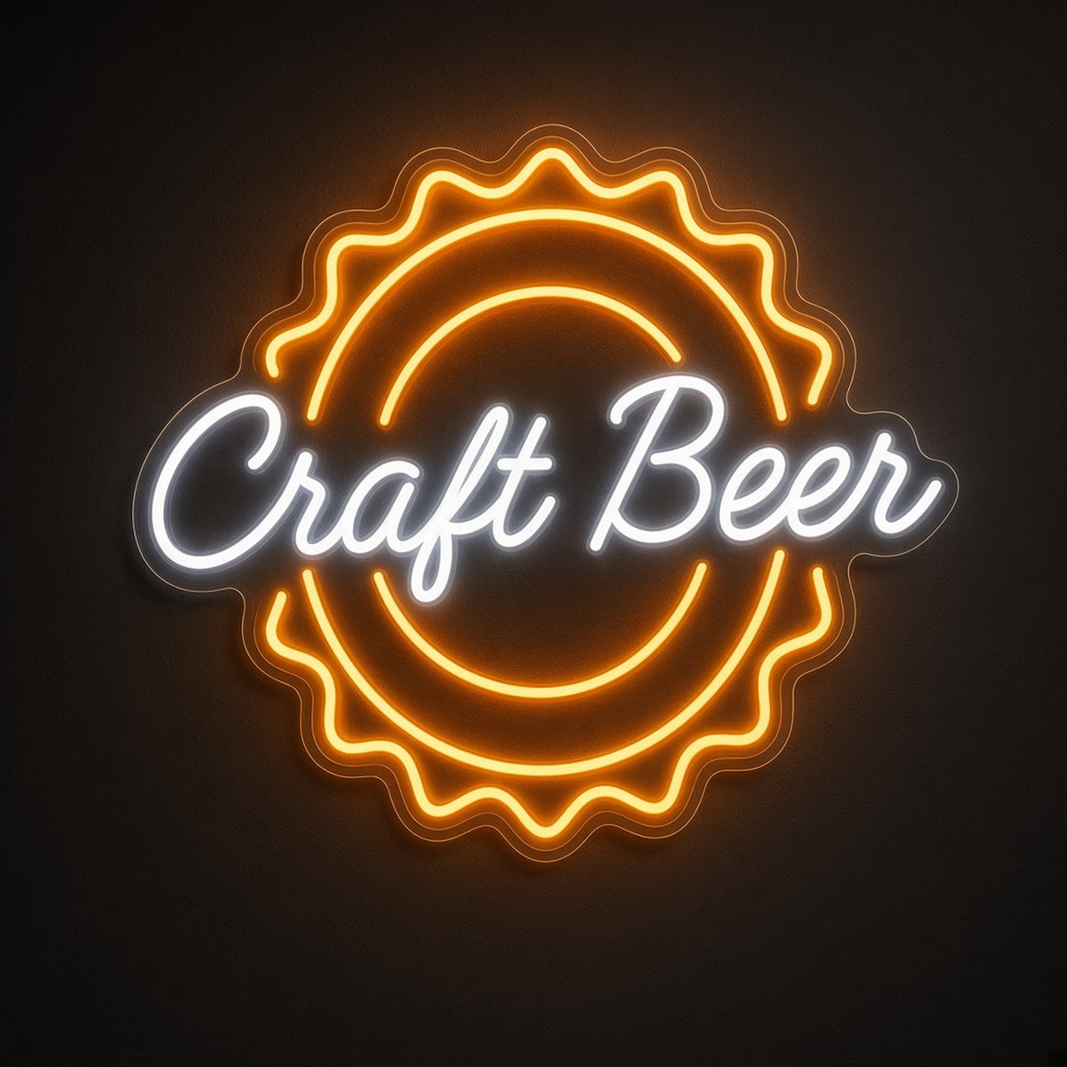 Craft Beer LED Neon Sign - product hero