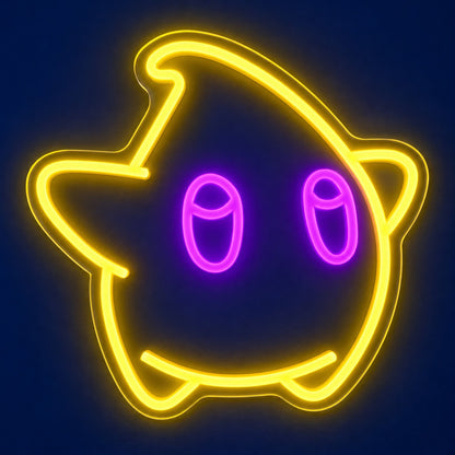 Cute Star Character LED Neon Sign - product hero