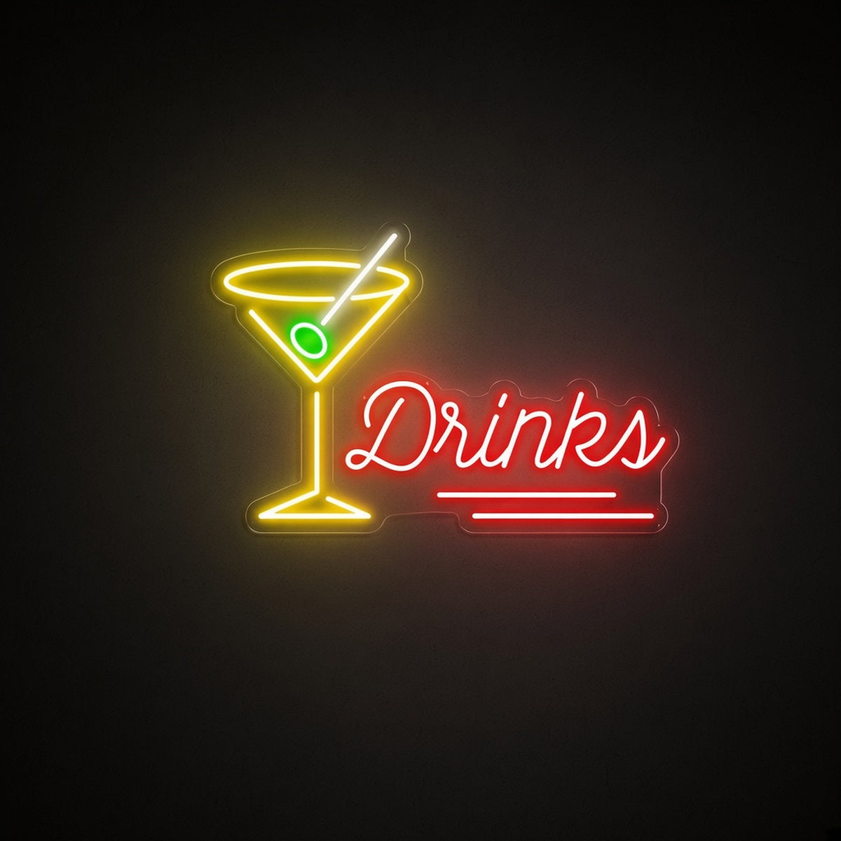Drinks LED Neon Sign - product hero