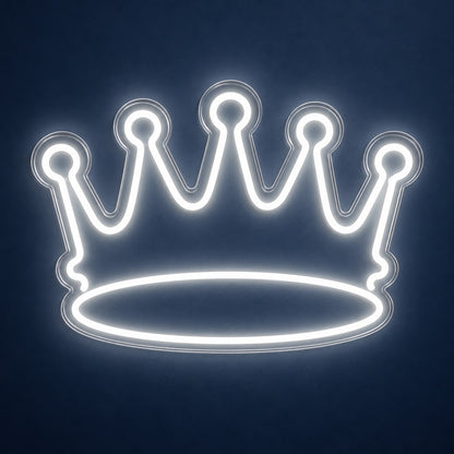 Five Point Crown LED Neon Sign - product hero