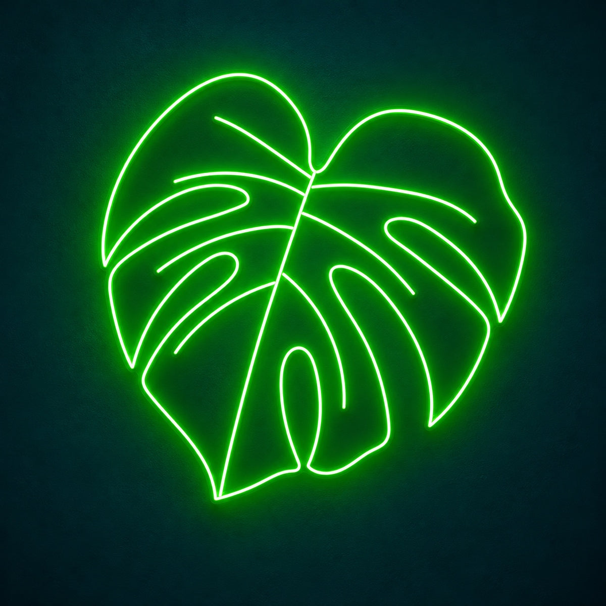 Monstera Leaf LED Neon Sign - product hero