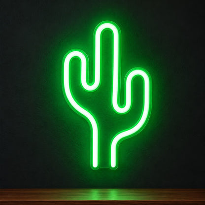 Saguaro Cactus LED Neon Sign - product hero