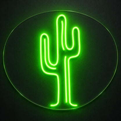 Saguaro Cactus LED Neon Sign - product hero