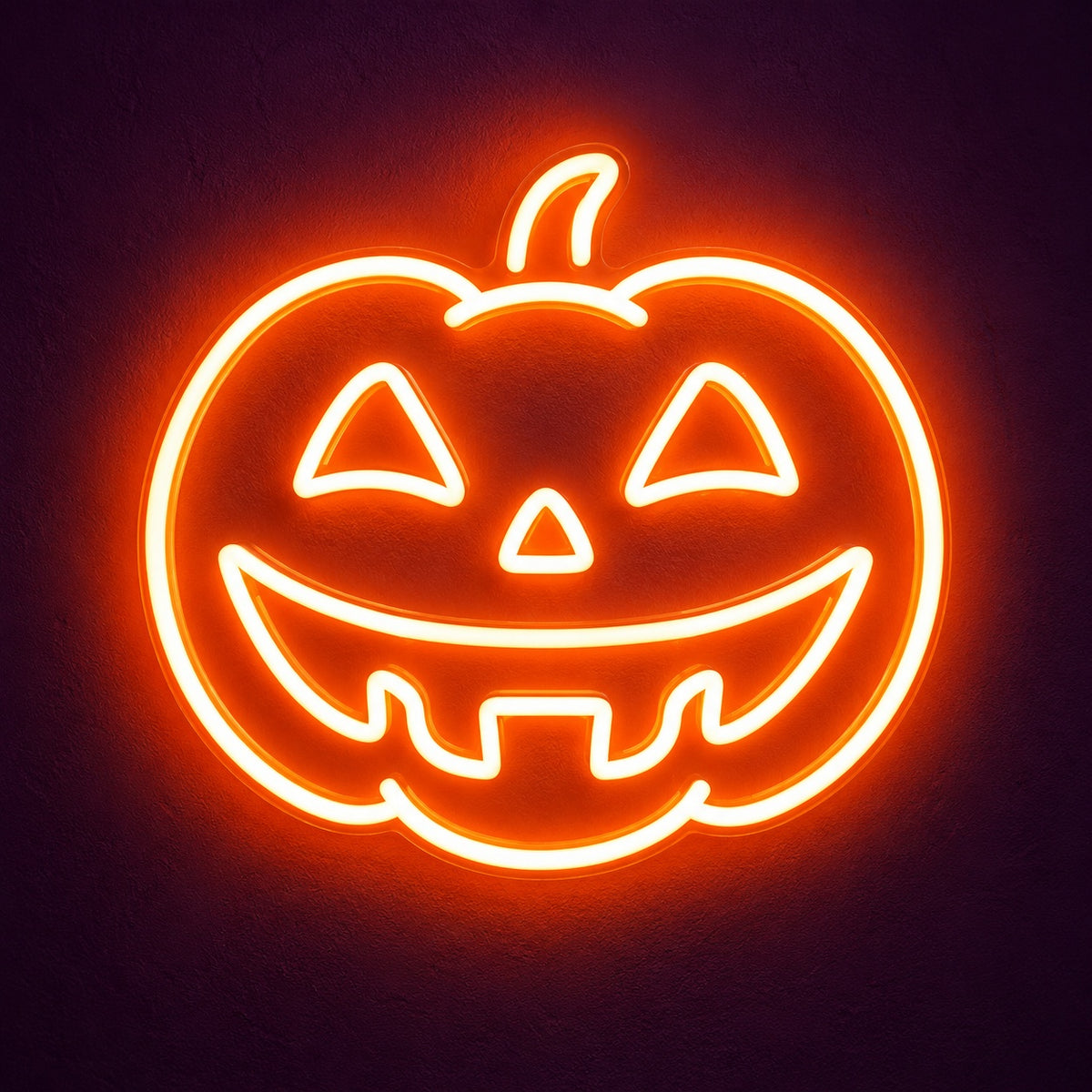 Halloween Pumpkin LED Neon Sign - product hero