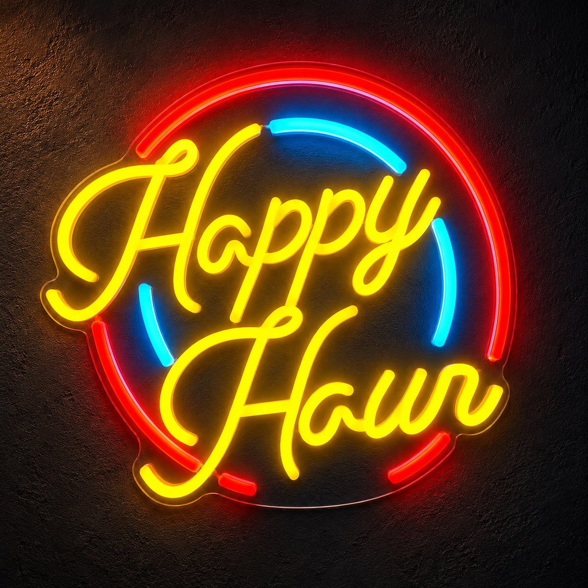 Happy Hour LED Neon Sign - product hero