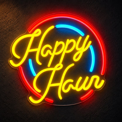 Happy Hour LED Neon Sign - product hero