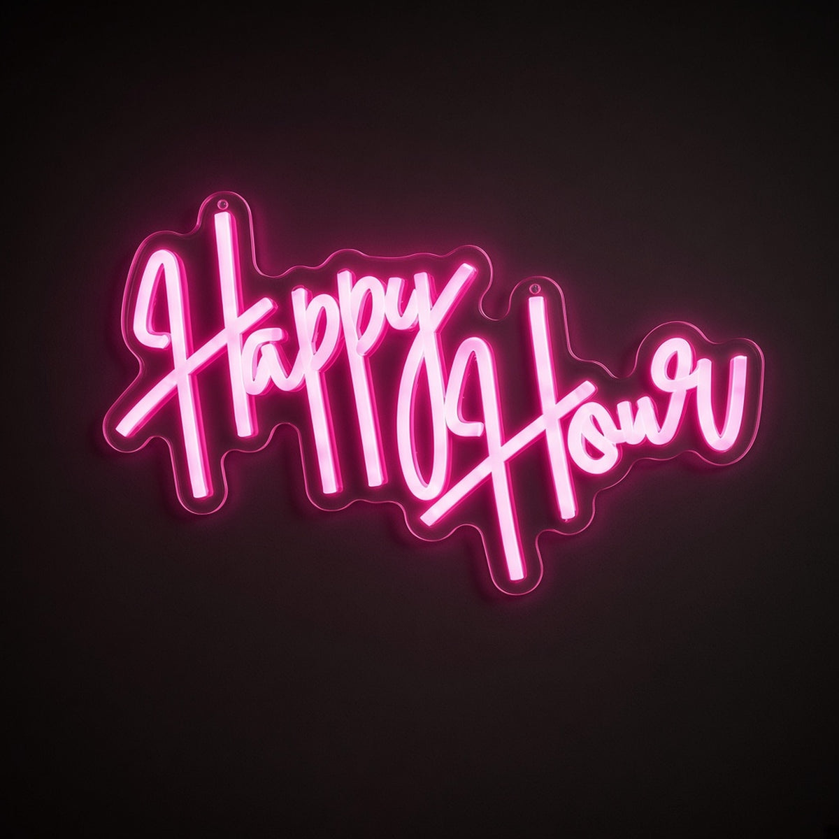 Happy Hour LED Neon Sign - product hero