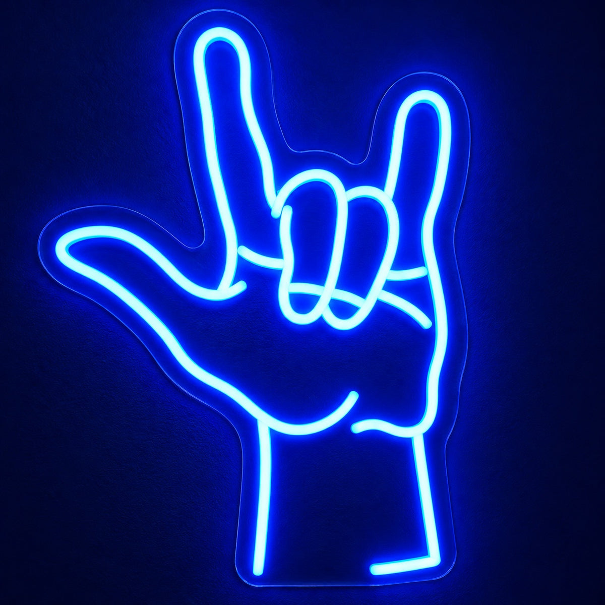 I Love You Hand Gesture LED Neon Sign - product hero