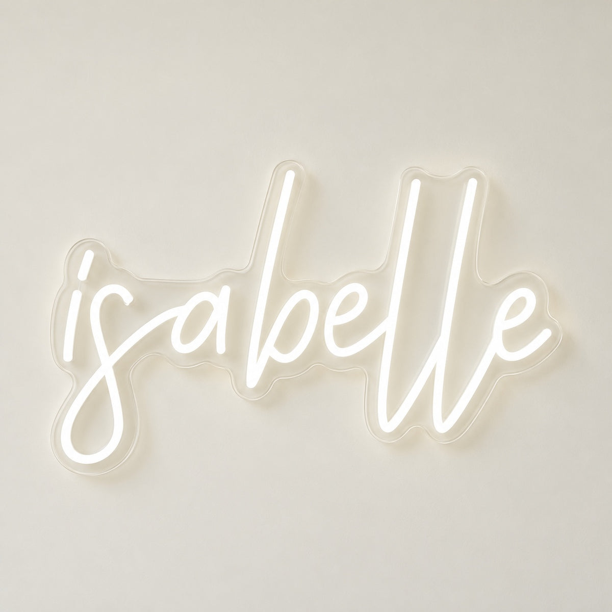 Isabelle LED Neon Sign - natural light view