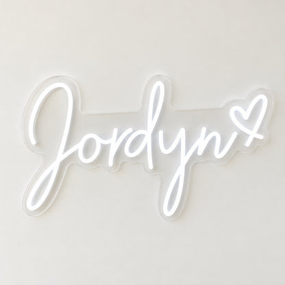 Jordyn LED Neon Sign - natural light view
