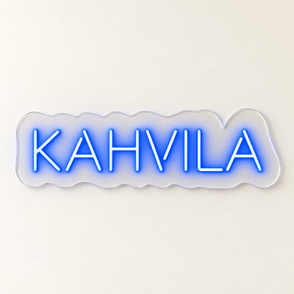 Kahvila LED Neon Sign - natural light view