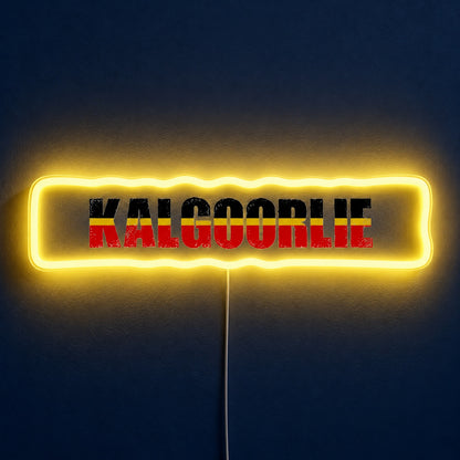 Kalgoorlie LED Neon Sign - product hero