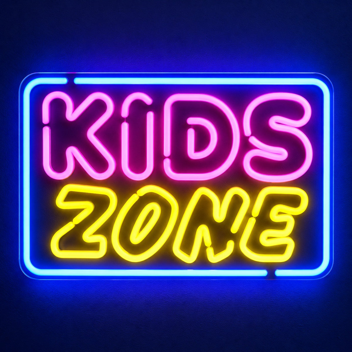 Kids Zone LED Neon Sign - product hero
