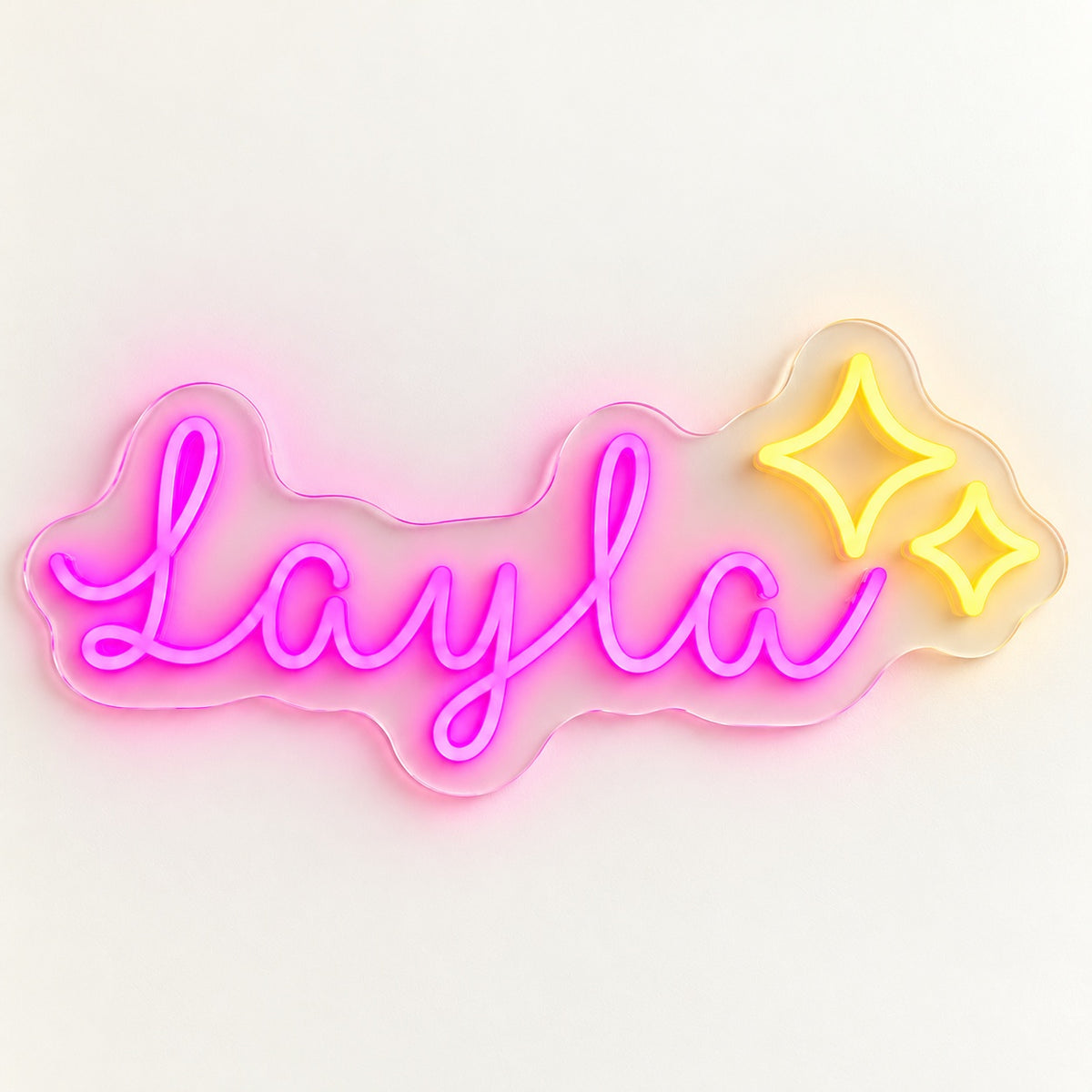 Layla LED Neon Sign - natural light view