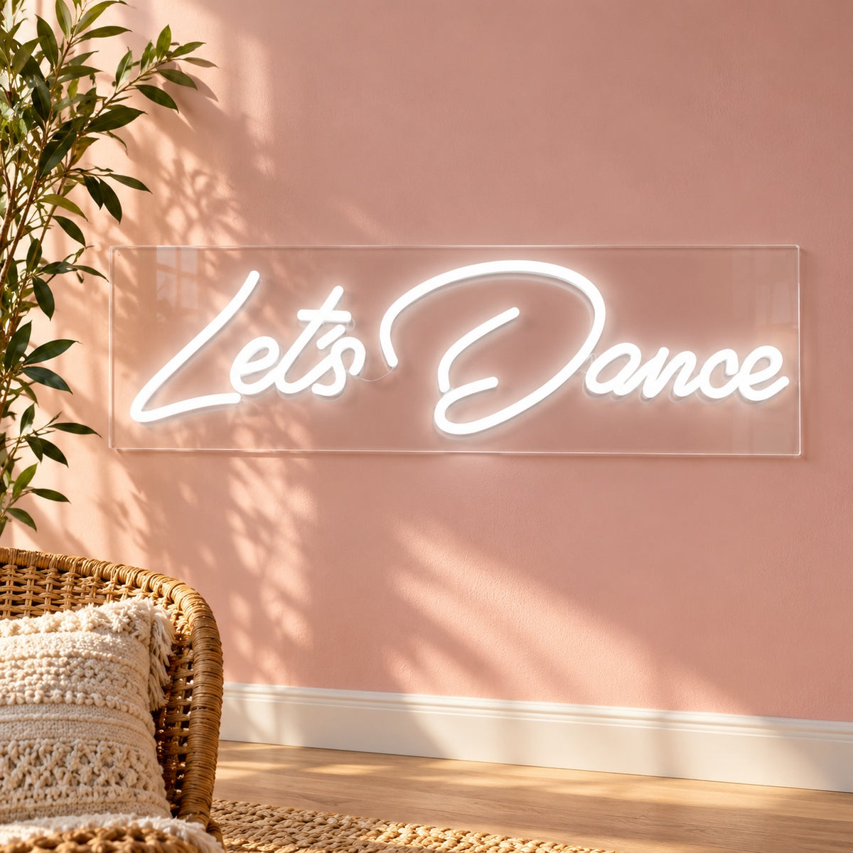 Let's Dance LED Neon Sign - lifestyle view