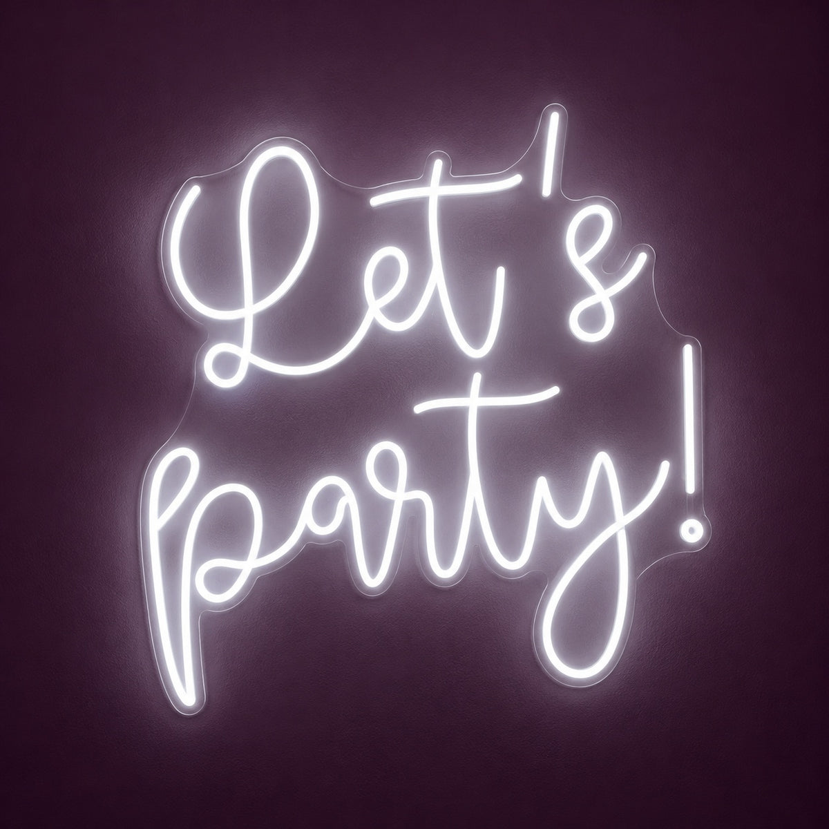 Let's Party! LED Neon Sign - product hero