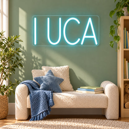 Luca LED Neon Sign - lifestyle view