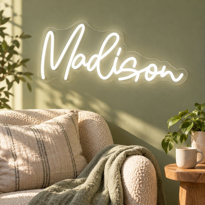 Madison LED Neon Sign - lifestyle view