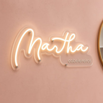 Martha Cabeleireiros LED Neon Sign - product hero