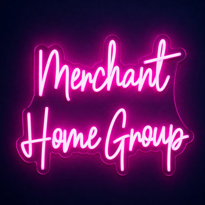 Merchant Home Group LED Neon Sign - product hero