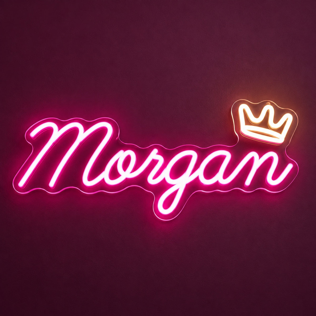 Morgan LED Neon Sign - product hero