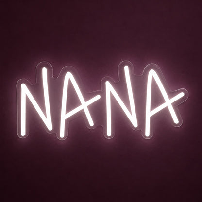Nana LED Neon Sign - product hero