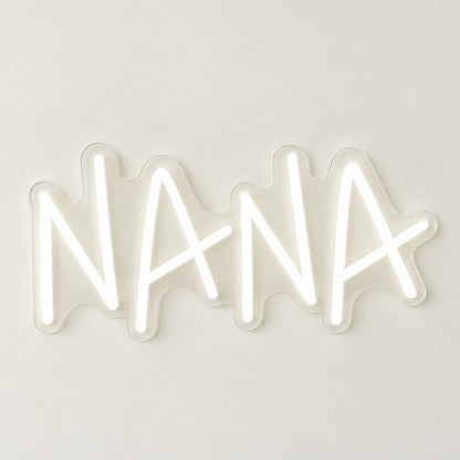 Nana LED Neon Sign - natural light view