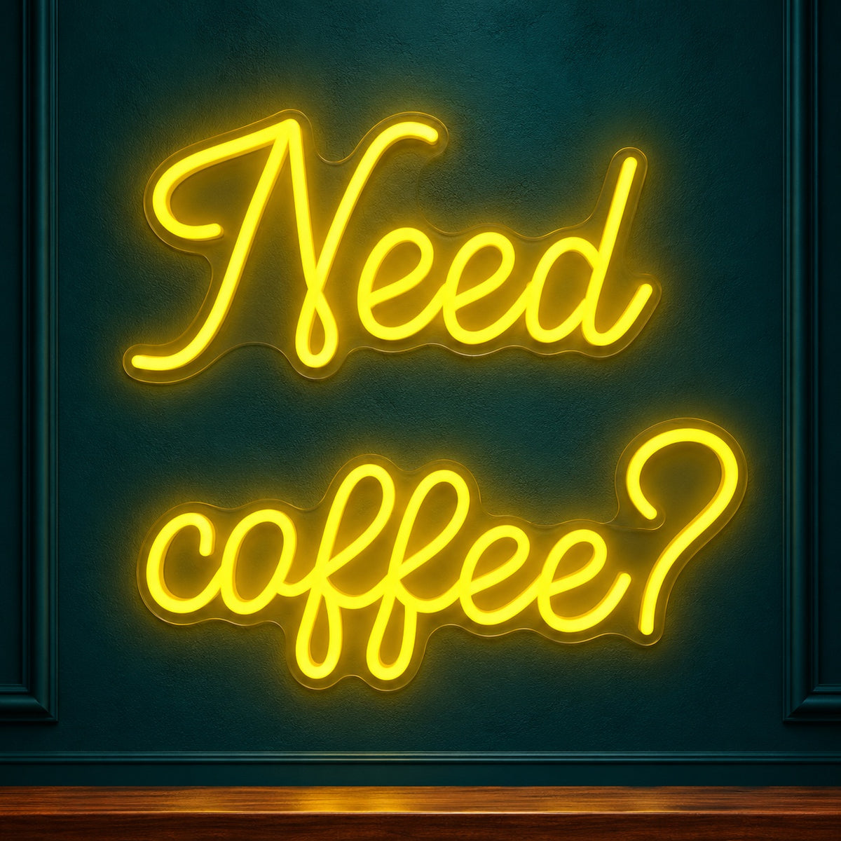 Need Coffee LED Neon Sign - product hero