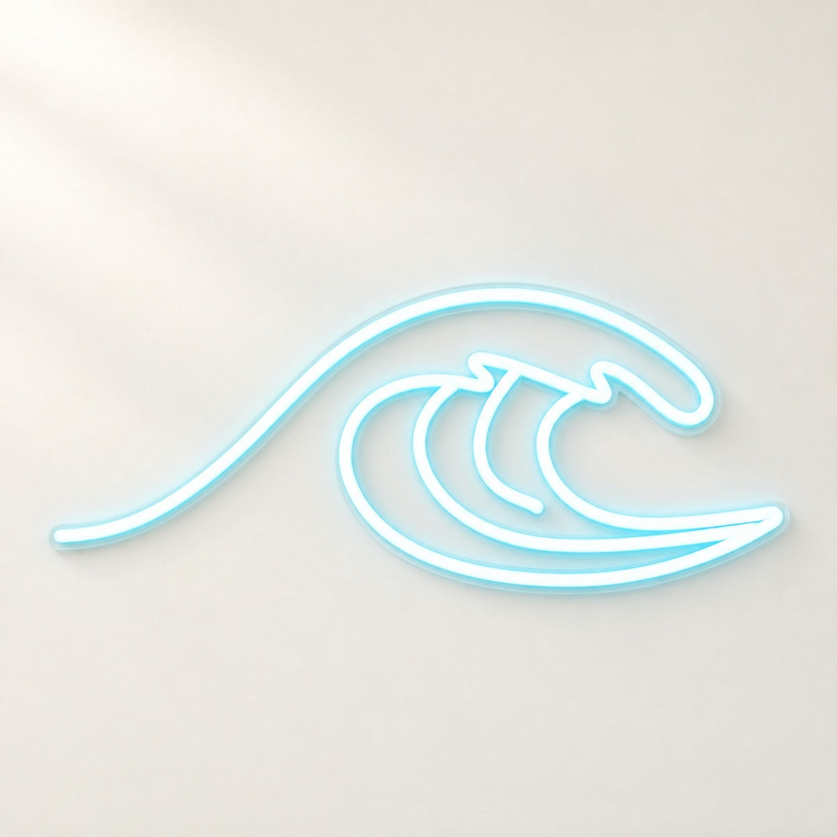 Ocean Wave LED Neon Sign - natural light view