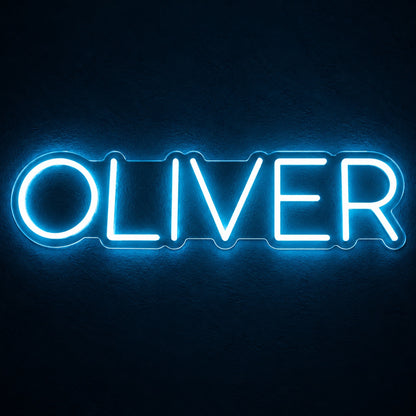 Oliver LED Neon Sign - product hero