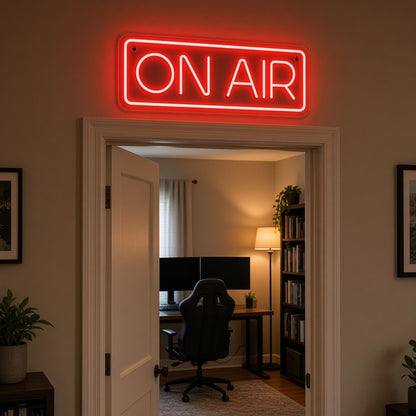 On Air LED Neon Sign - lifestyle view