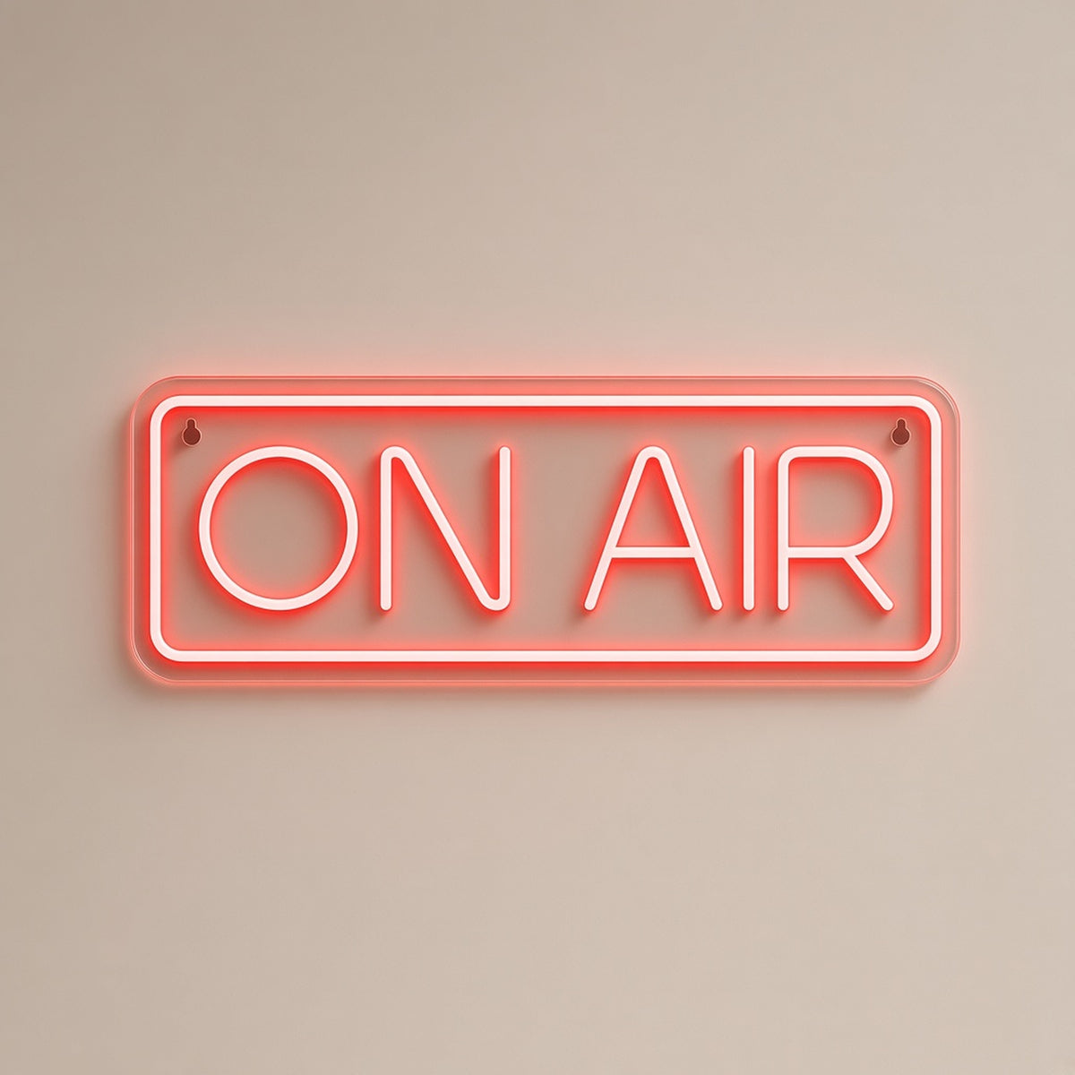 On Air LED Neon Sign - natural light view