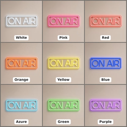 On Air LED Neon Sign - nine-color grid